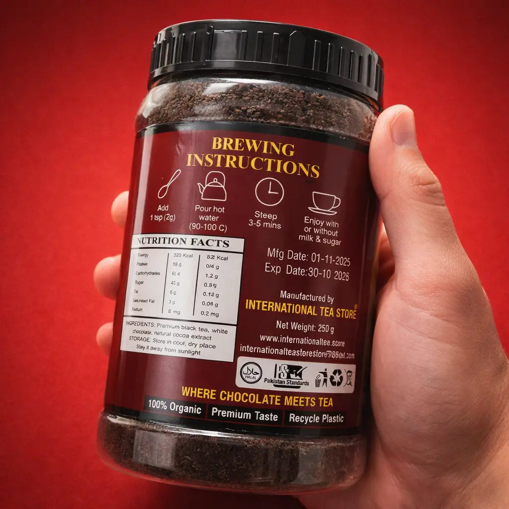Choco Latté — Pakistan’s First Real Chocolate Tea Experience VALUE JAR