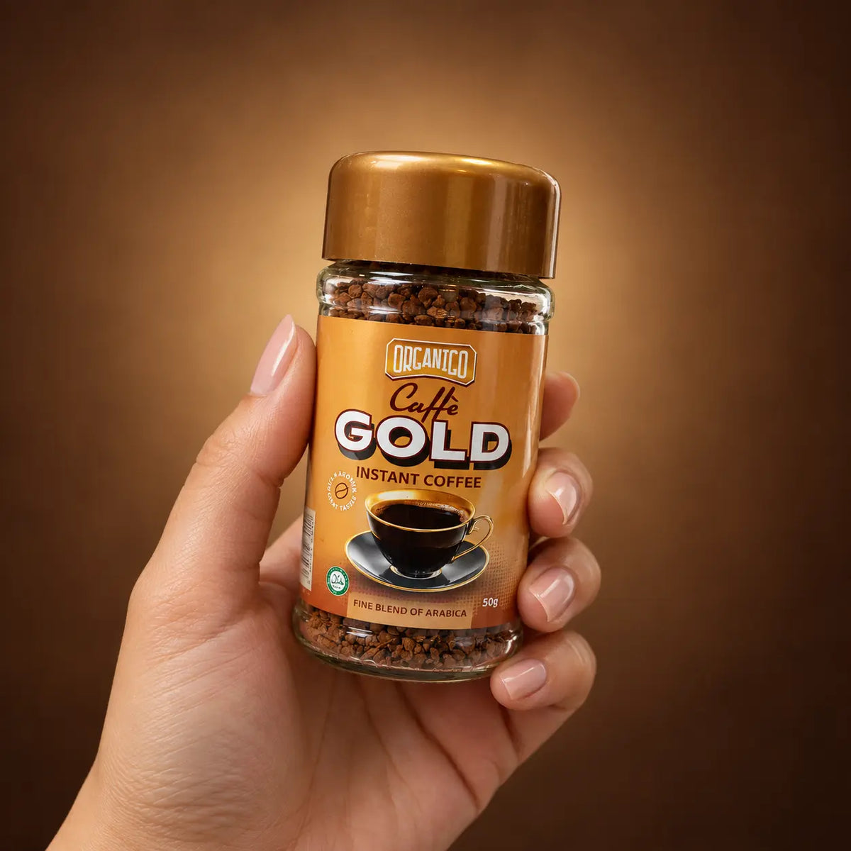 Organigo Gold Instant Coffee 50 grams | Shop Internationaltea.online