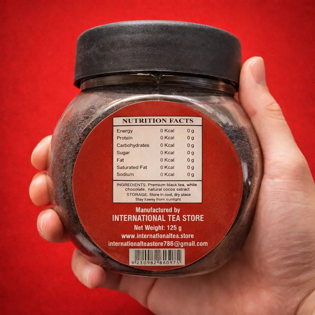 Choco Latté — Pakistan’s First Real Chocolate Tea Experience Tester Jar