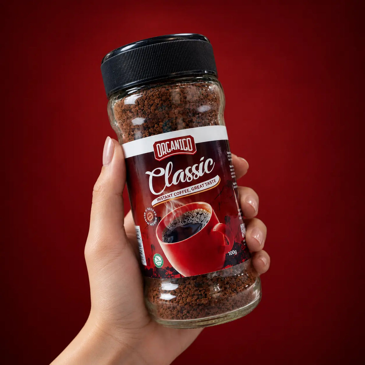 Organigo Classic Instant Coffee 50 grams
