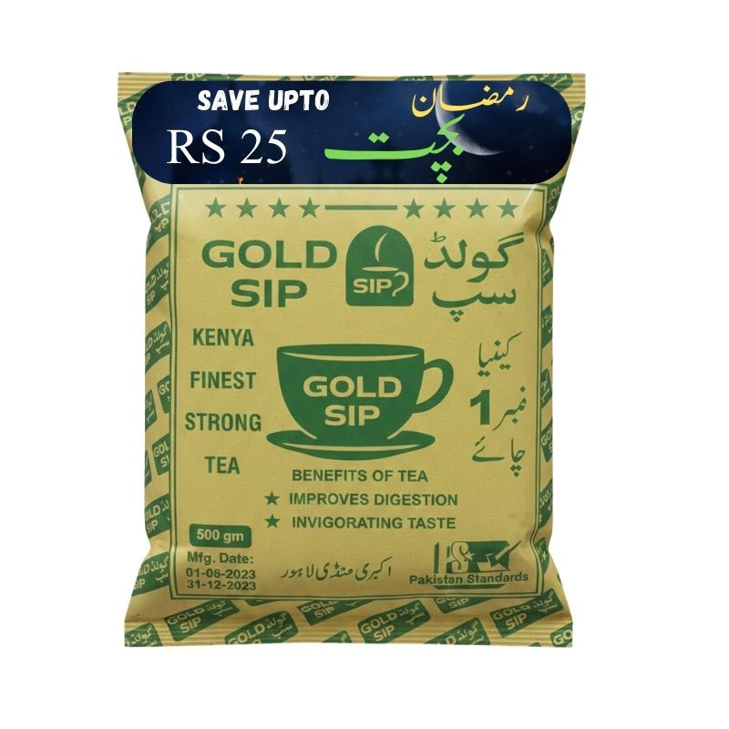 Gold Sip Kenya PF1 Black Tea A Grade – Strong Kenyan CTC Chai 500GM