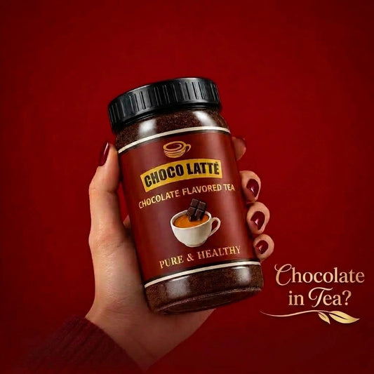 Choco Latte  Real Chocolate Tea Value Jar