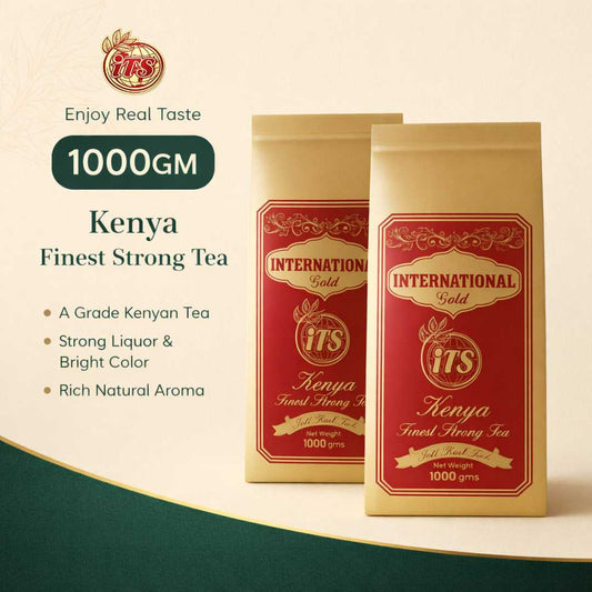 International Gold Tea 1000 GM(2 Packs of 500gm)  Premium Kenya Tea