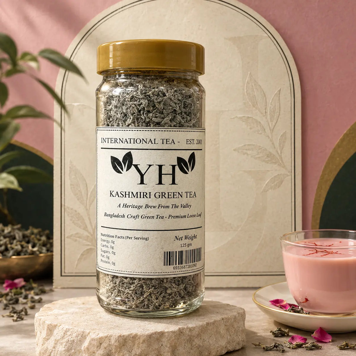 YH Kashmiri Green Tea – Pink Chai Best Price | Pakistan